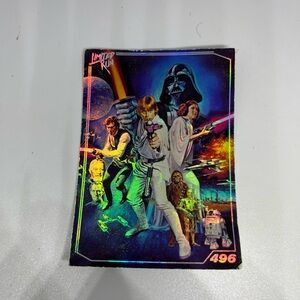 Limited Run Games Star Wars A New Hope Trading Card - Silver #496 FOIL